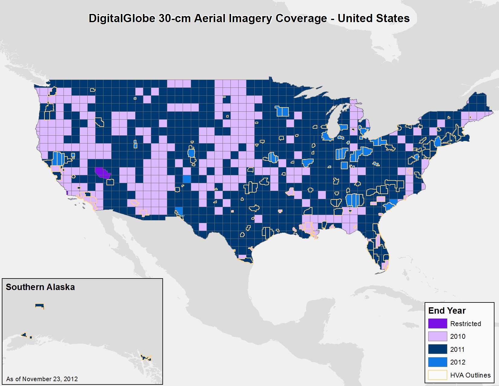 Update on DigitalGlobe’s Precision Aerial Imagery Program