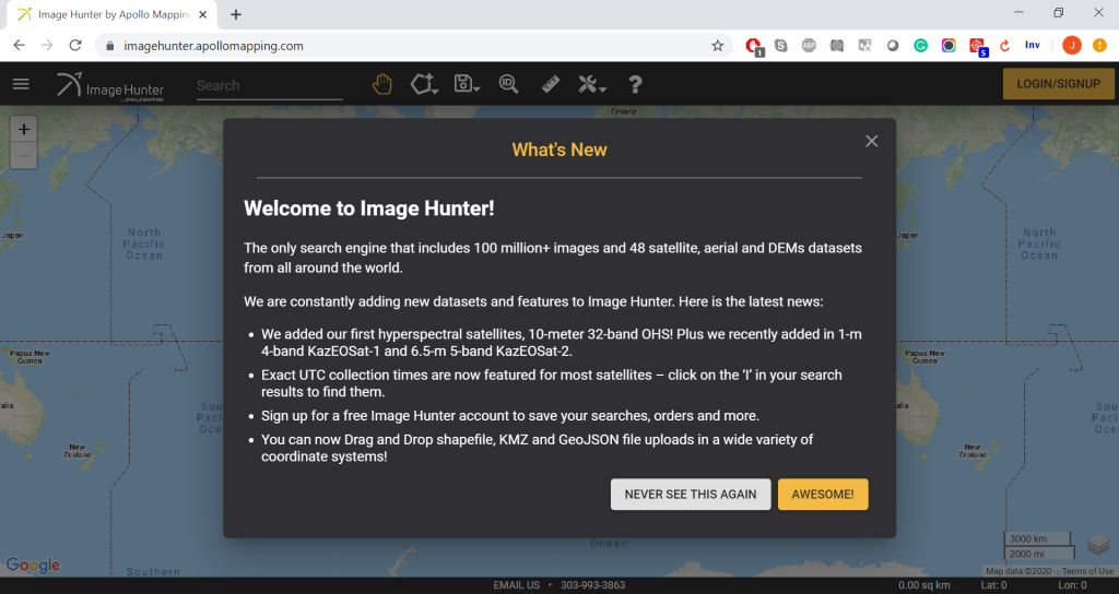 Free For All – Finding Free Satellite Imagery - Apollo Mapping