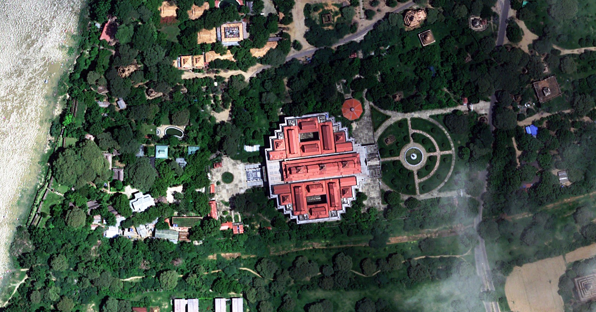 The July Pl iades 1 Pl iades - BaganArchaeologicalMuseum 8 22 2021 PNEO3 30cmcolor ENHANCE 2048x1073 