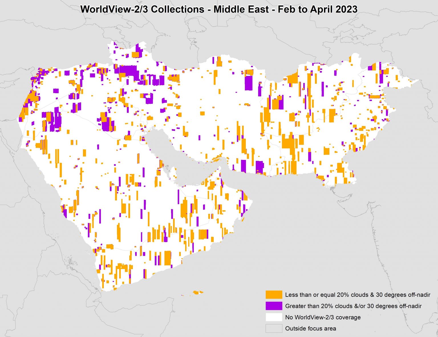 High-Resolution Imagery Collections – WorldView-2/3 – Middle East ...