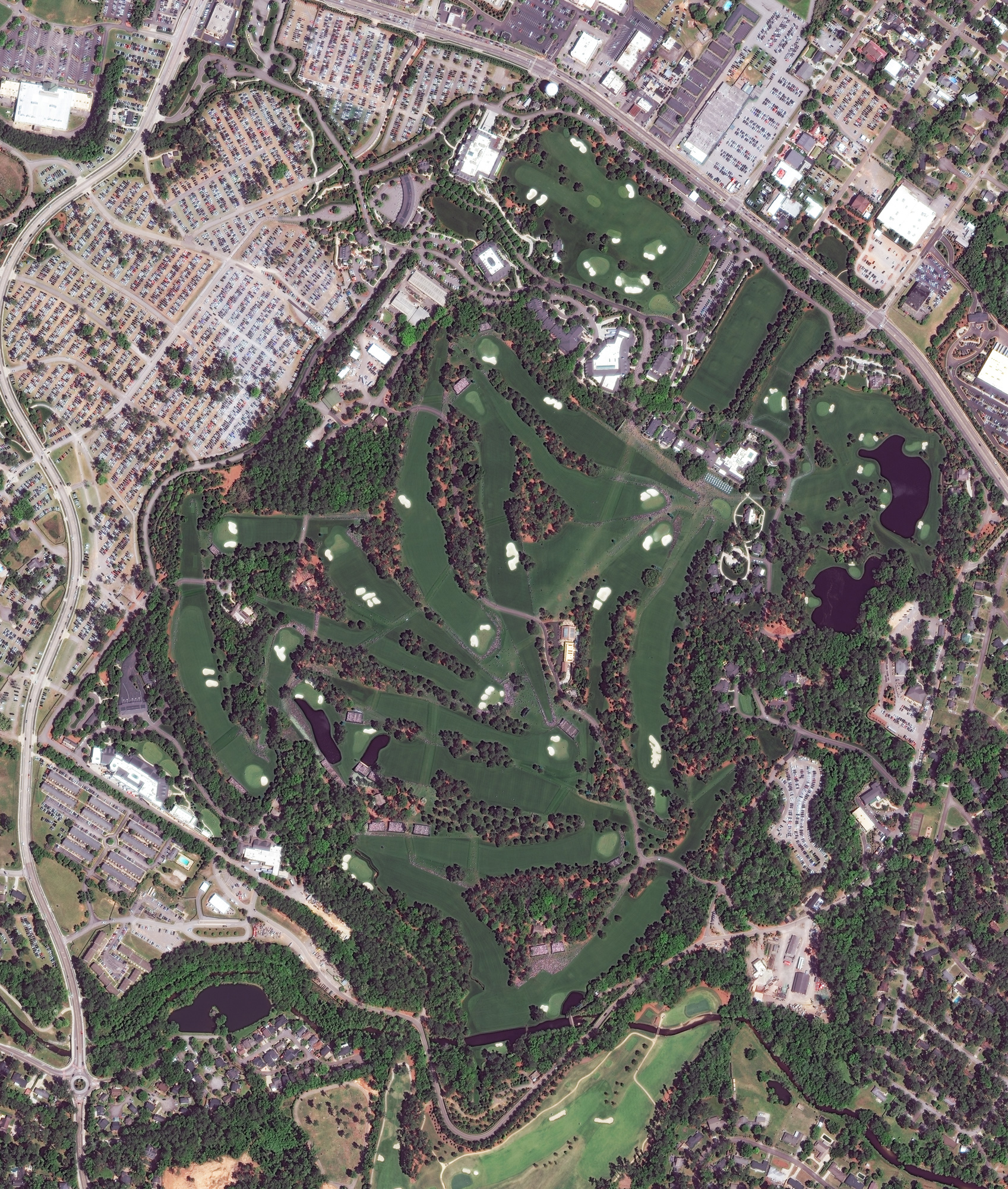 Augusta National Aerial View